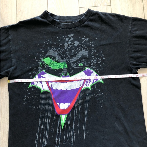 Batman Black Joker T-Shirt Made in Mexico - Picture 3 of 7